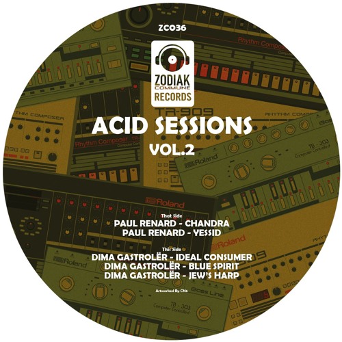 ZC036 - Paul Renard - Yessid - Acid Session Vol. 2 - Zodiak Commune Records