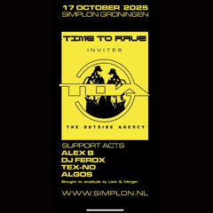 DJ Ferox @ Beats and Breaks Radio. Warm up mix for The Outside Agency in Simplon, Oct 17'th.