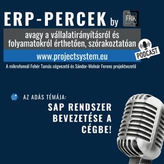 ERP- Percek: SAP rendszer bevezetése egy cégbe!