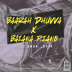 Baarah Dhuvvaa X Baianá Piano ( DJ Umar Mashup) - Raalhugandhu Bodu Beru X Afro_ Bros