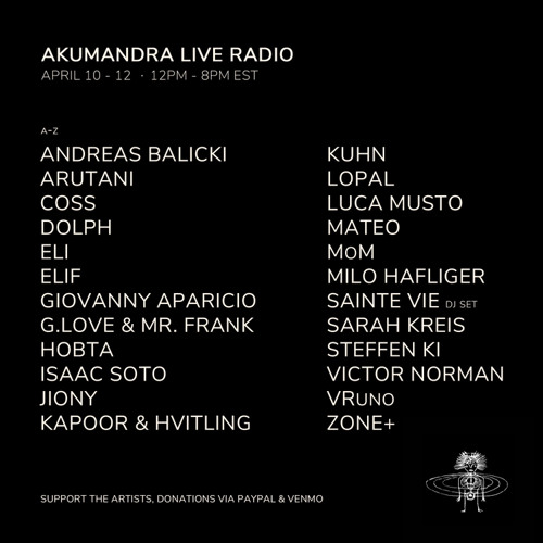 Live Set - Akumandra Live Radio