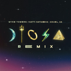 Myke Towers, Anuel AA, Natti Natasha - Diosa (Remix)