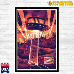 Dave Matthews Band Inglewood CA August 22 2025 Concert Poster