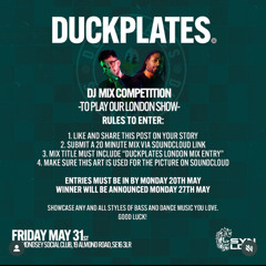 Sophie Stonem's Duckplates London Mix Entry