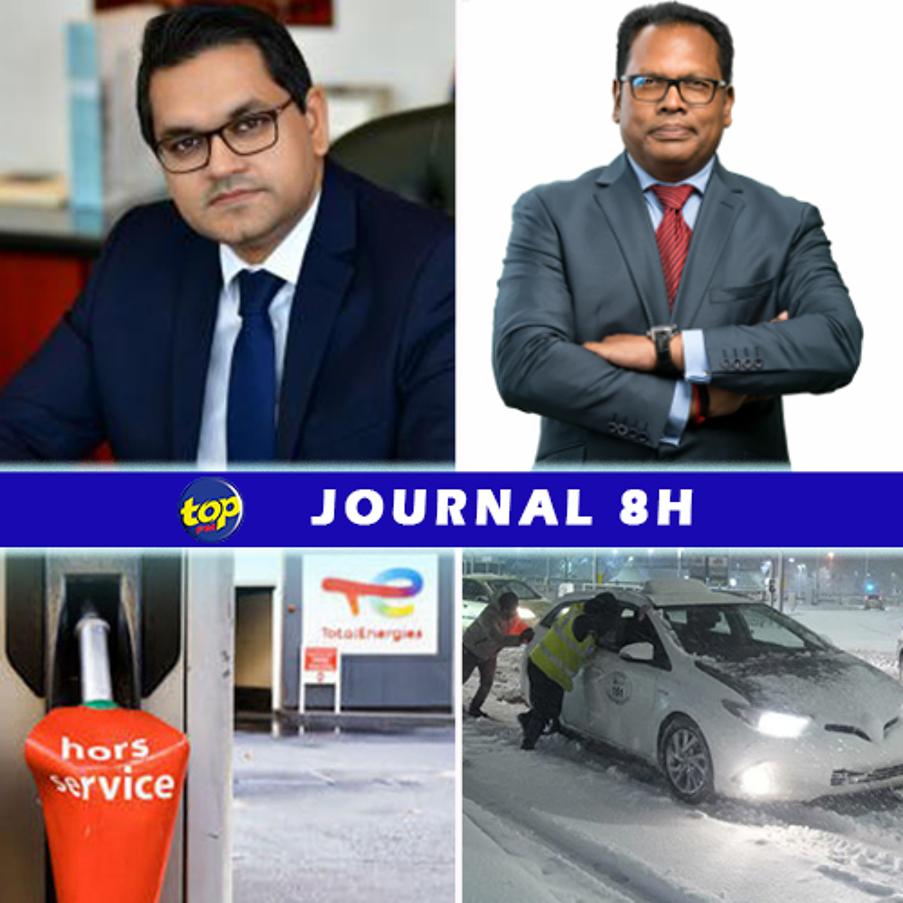 Le journal de 8H de ce lundi 6 janvier 2025