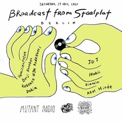 Broadcast from Staalplaat Berlin [27.12.2021]