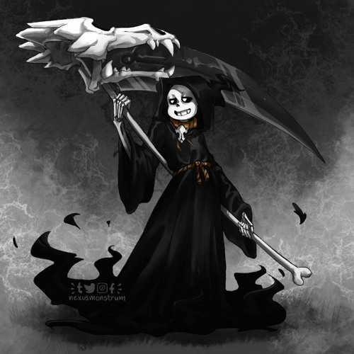 Reaper sans  Undertale, Undertale drawings, Undertale au