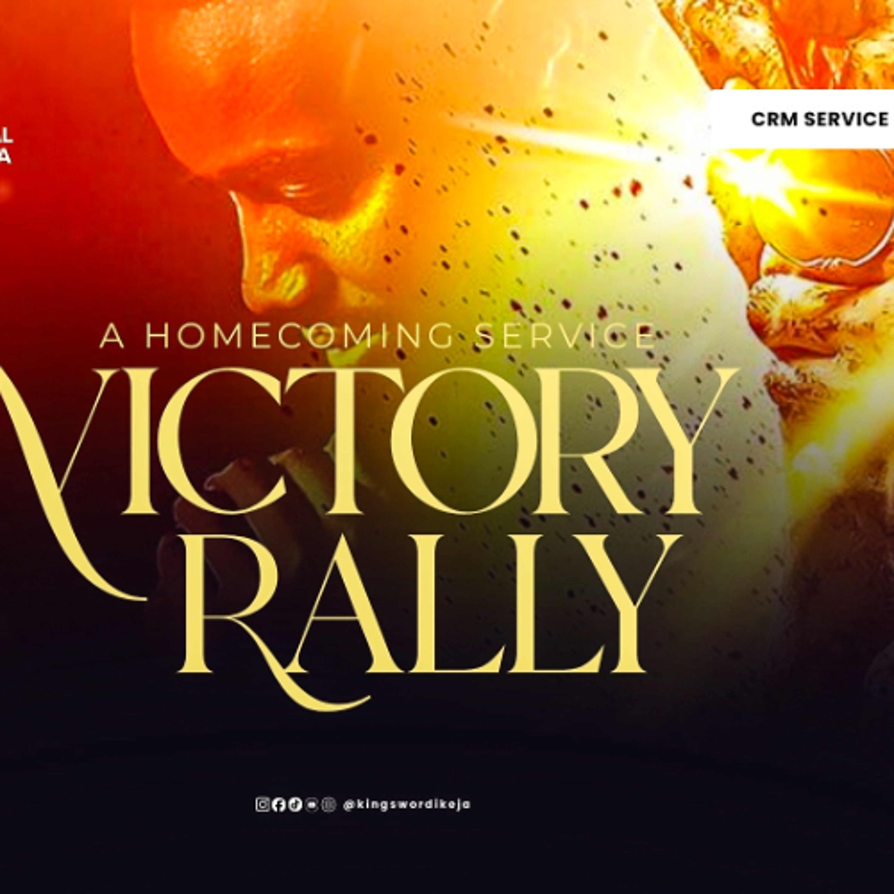 SUNDAYS @CAMP DAVID | CRM HOMECOMING SERVICE: VICTORY RALLY | 28TH DECEMBER 2025