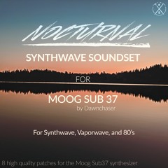 Nocturnal Synthwave Soundset For Moog Sub 37