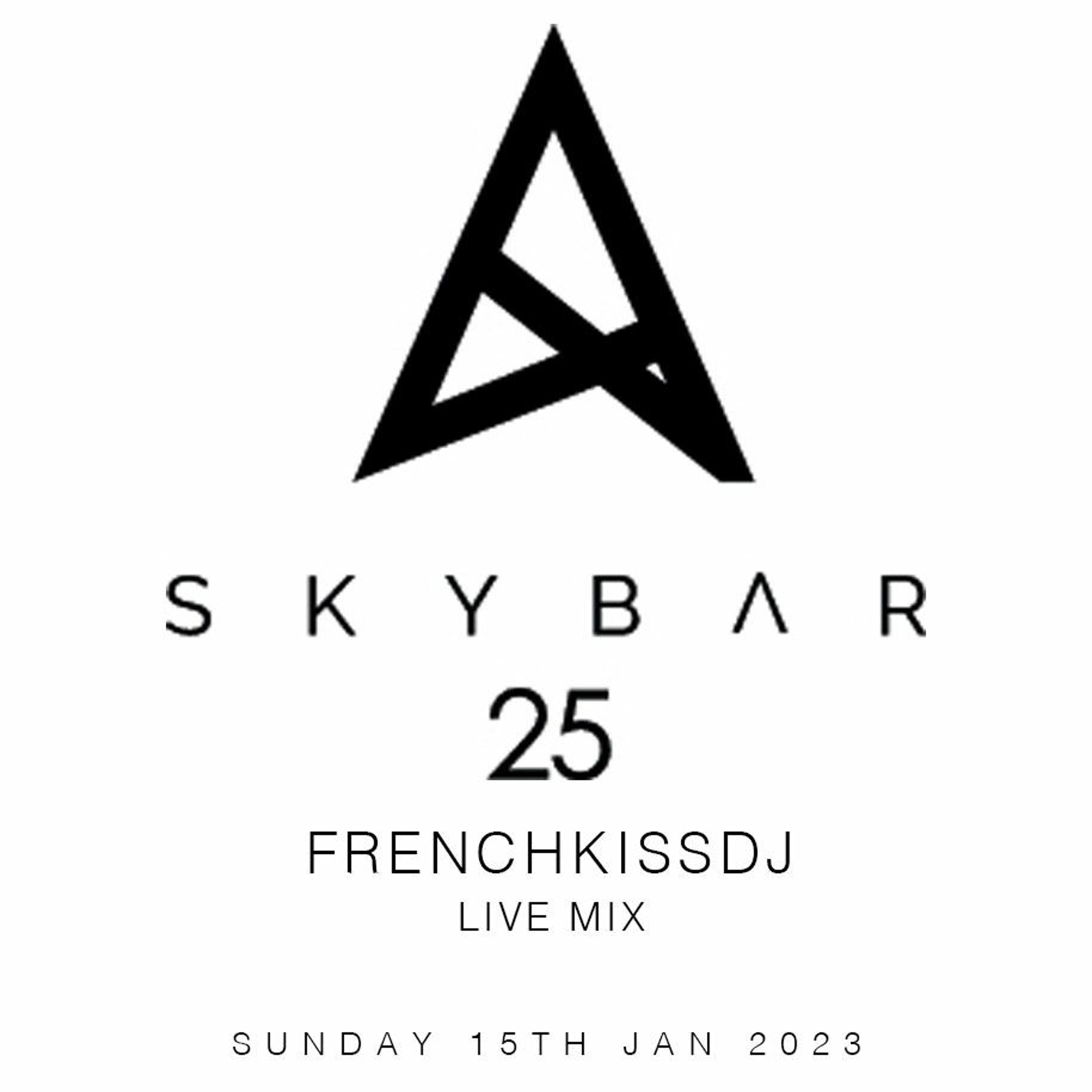 AFROHOUSE AMAPIANO FUNKY HOUSE SKYBAR 25 LIVE MIX(15:1:23)