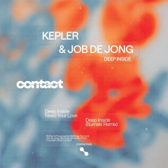 PREMIERE: Job De Jong, Kepler - Deep Inside