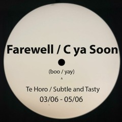 Bye / C U Soon