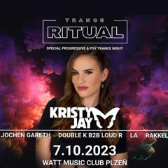Trance RITUAL by Kristy Jay, 7.10.2023, Plzeň - Watt Music Club