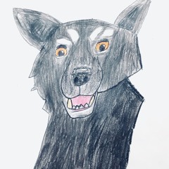 Mutter Wolf beschützt ihre Welpen prod demon