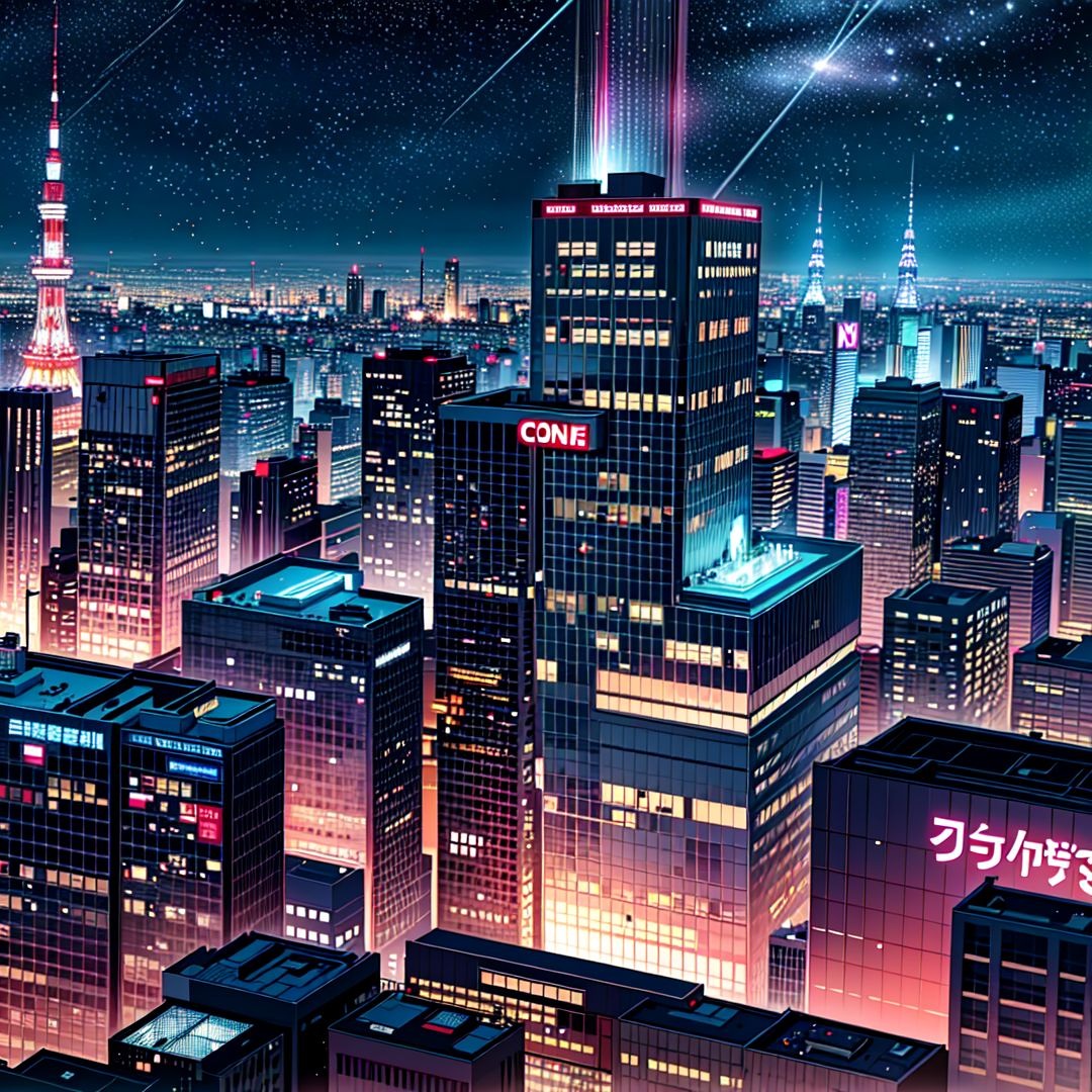 Stream Dancing in the Night Sky / 夜空に舞う - ver.2.3 by VioLuci