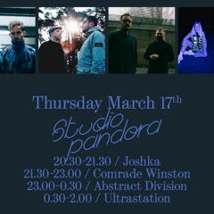 Studio Pandora x Ultrastation - Thursday 17th March
