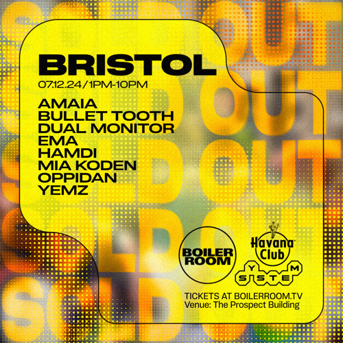 Oppidan | Boiler Room SYSTEM: Bristol