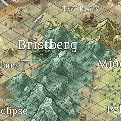 Mountain Town Of Bristberg