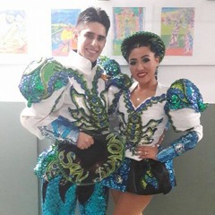 1er. Lugar Mix Pareja San Simon Suecia Norrköping "Caporales 2022"