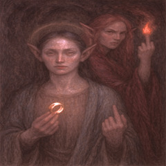 Elves Resist Bump Ring