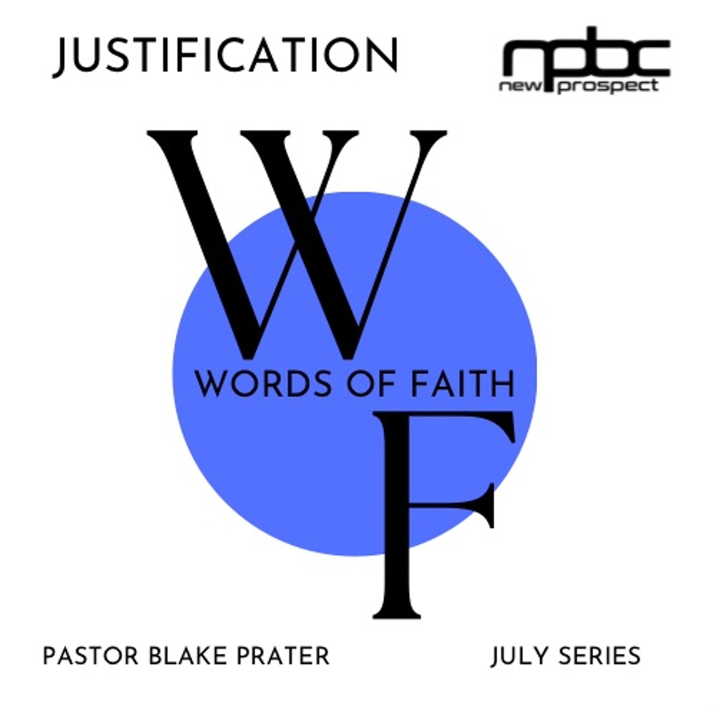 Words Of Faith - Justification episode artwork
