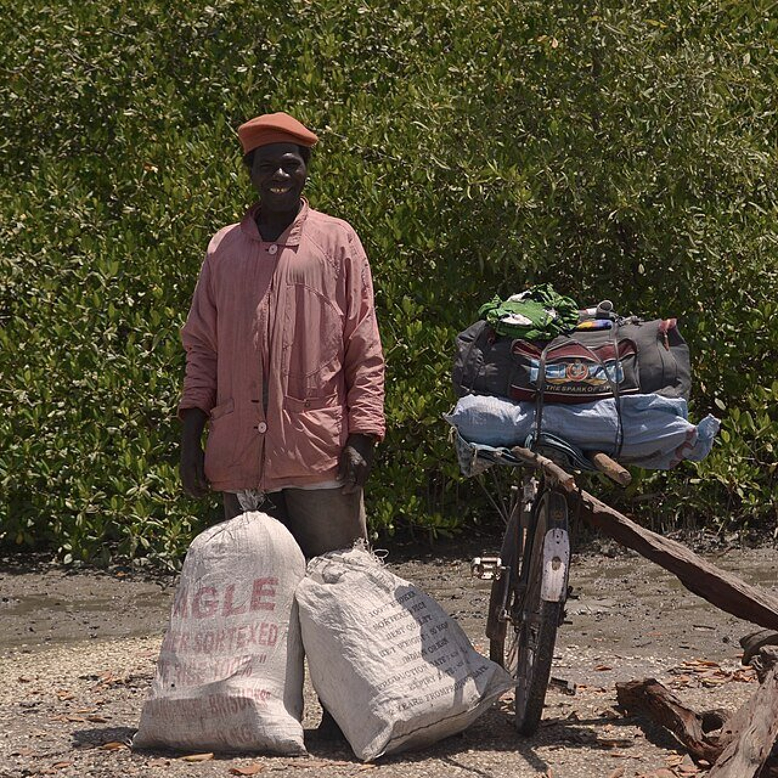 Used Bicycles Heading to Gambia