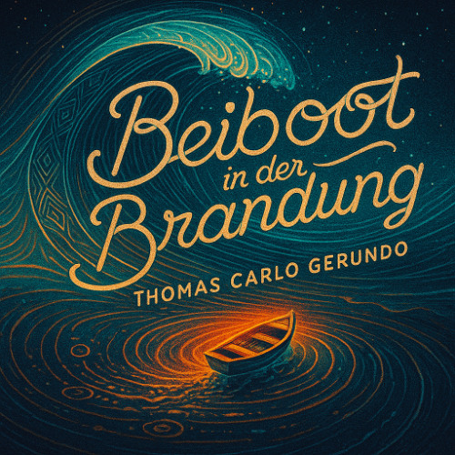 Beiboot in der Brandung