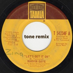 Let's Get It On (tone remix)- Marvin Gaye