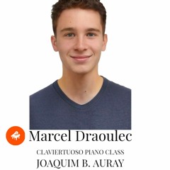 Marcel Draoulec(16) has been playing the piano for 4 years /debut: excerpts from Brahms and Mozart.