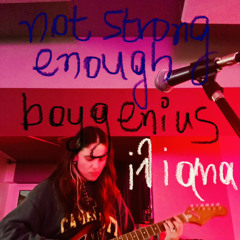 not strong enough-boygenius