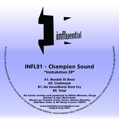 INFL21A2 - Champion Sound - Continuum