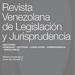 PDF Revista Venezolana de Legislacin y Jurisprudencia N. 13-I: Homenaje a James