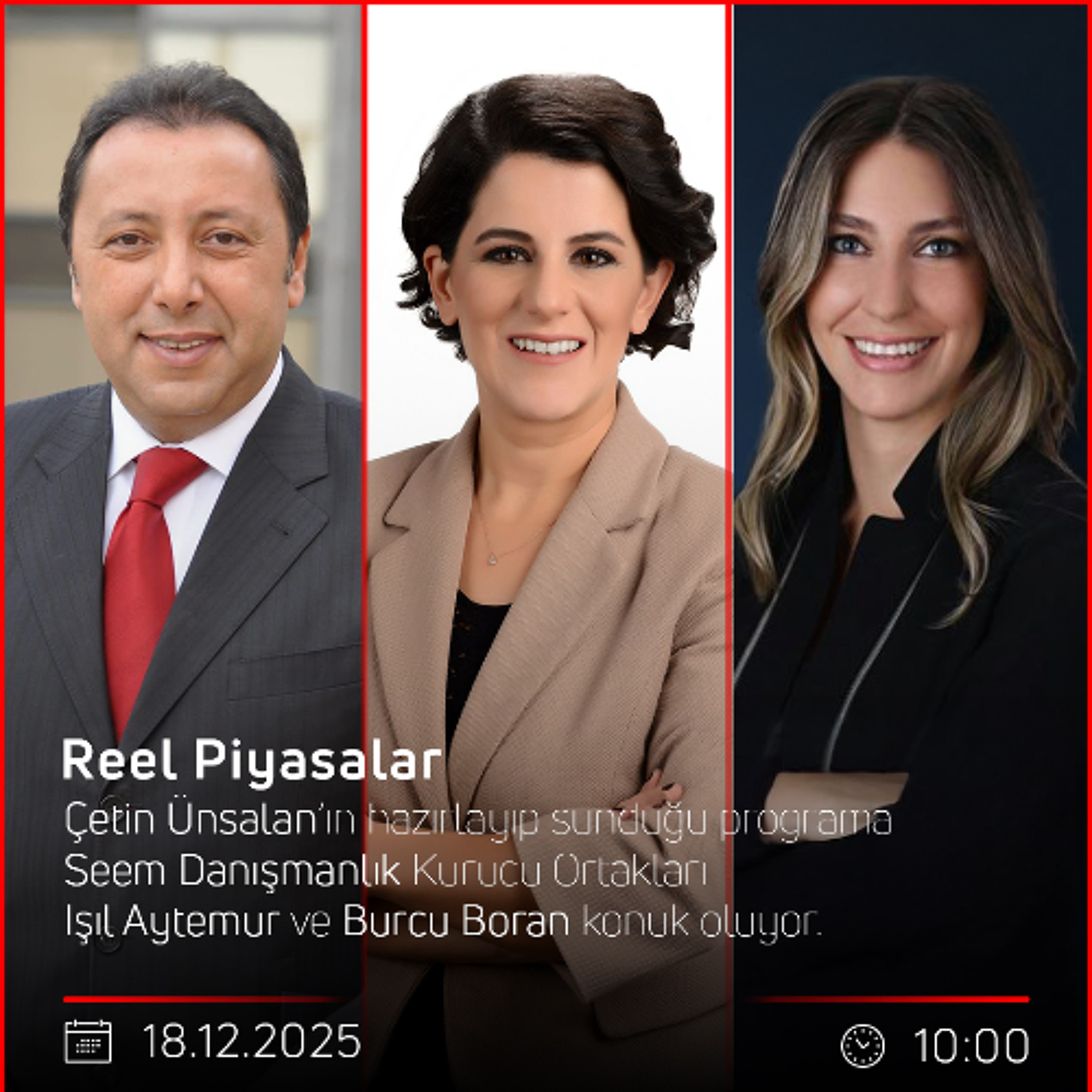 Işıl Aytemur & Burcu Boran - Çetin Ünsalan ile Reel Piyasalar episode artwork