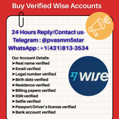 Top 10 Sites to Buy Verified Wise Accounts In Complete ...