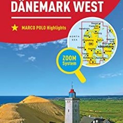 MARCO POLO Karte Dänemark West 1:200 000: Skagen. Aarhus. Esbjerg. Odense (MARCO POLO Karten 1:200