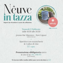 "Neuve in tazza" l'aperitivo solidale al Bar Marenco per la Lilt, ce lo racconta Alessia "Arkkiale"
