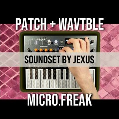 Arturia Microfreak soundset / presets by Jexus (additional demo 1)