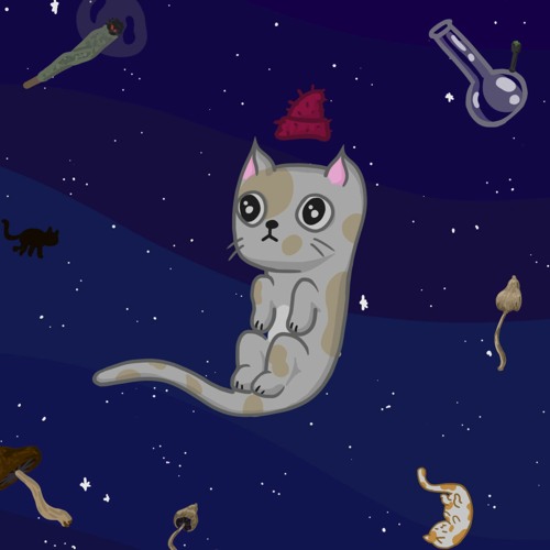 Unreleased beats to seek galactic spaces filled with cats and drugs