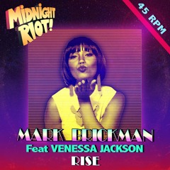 Mark Brickman feat Venessa Jackson - Rise (teaser)