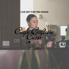 Cafe Culture Club Live Set