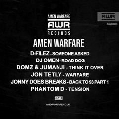 Amen Warfare Records - AWR003 - Out June 23 - 2023