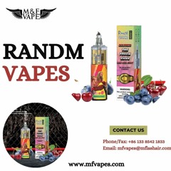 Experience Unique and Flavorful Vaping with Randm Vapes