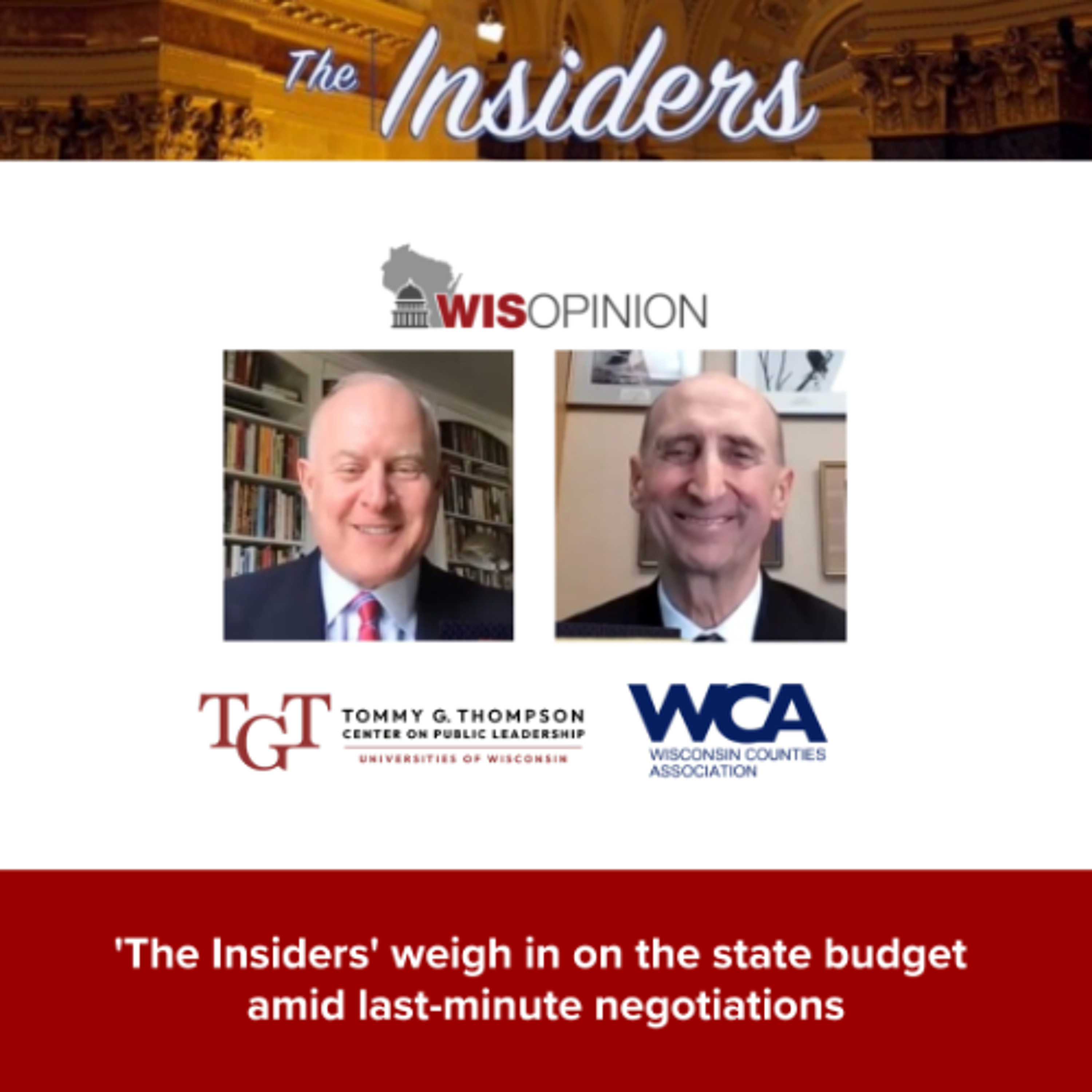 WisOpinion: 'The Insiders' weigh in on the state budget amid last-minute negotiations