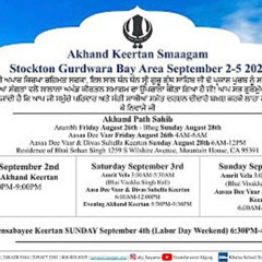 Bhai Harsimran Singh (LA) - Saturday Morning - Stockton Smagam 2022