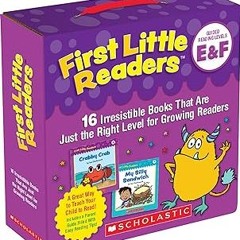 (* First Little Readers: Guided Reading Levels E & F (Parent Pack): 16 Irresistible Books That