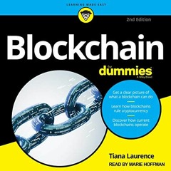 ✔️ Read Blockchain for Dummies by  Tiana Laurence,Marie Hoffman,Tantor Audio