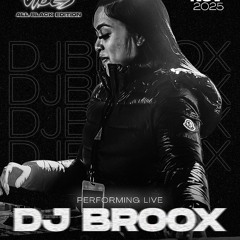 BRUNCH N VIBES | HIPHOP -  DJ BROOX (LIVE AUDIO) | ALL BLACK EDITION  30/11/25
