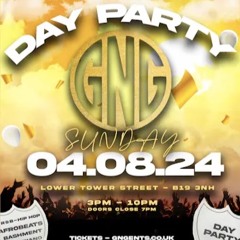 GNG DAY PARTY 11 - 08 - 2024 LIVE AUDIO MIX. FT JOETHESHOW, HYPEOG, MC MARCO POLLO