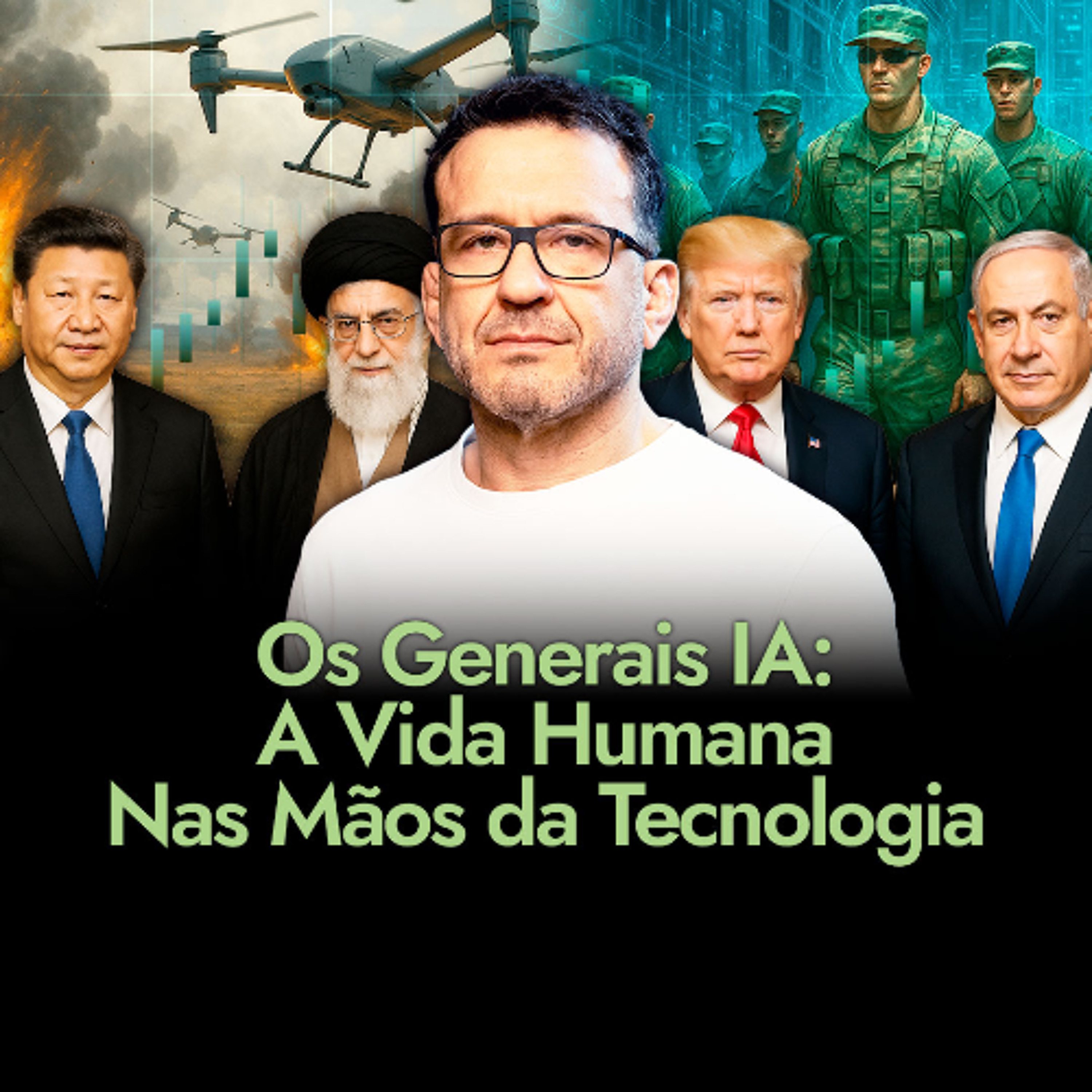 Os Generais IA: a Vida Humana nas Mãos da TECNOLOGIA | GEOECONOMIA - Ep. 48 episode artwork