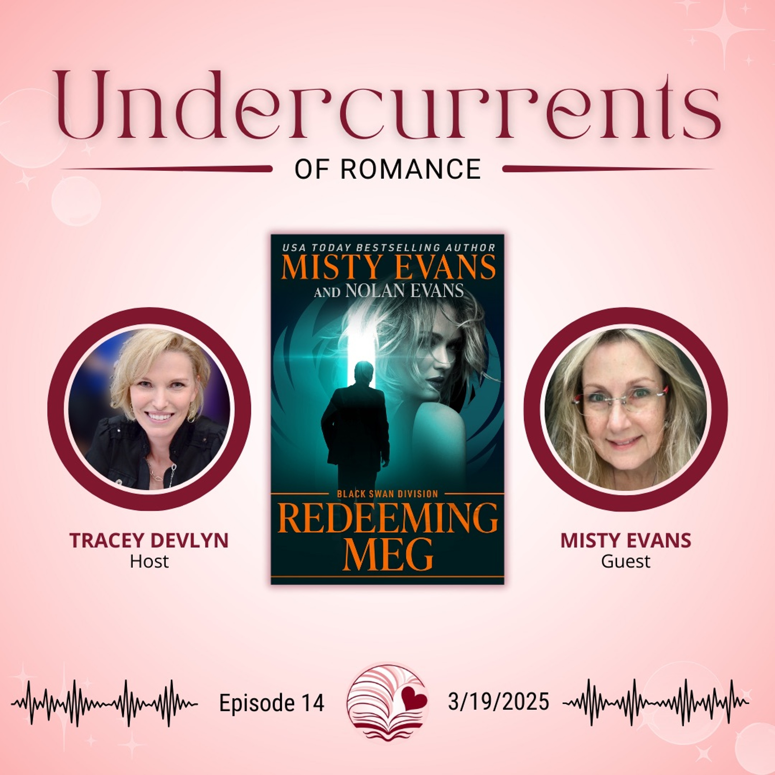 cover of episode Misty Evans on REDEEMING MEG, Getting Crafty & 100th Book